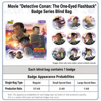 Officially Licensed Detective Conan Tinplate Badge Series