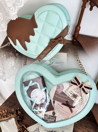 Yuni Fantasy Lolita Chocolate Heart Ita Shoulder Bag