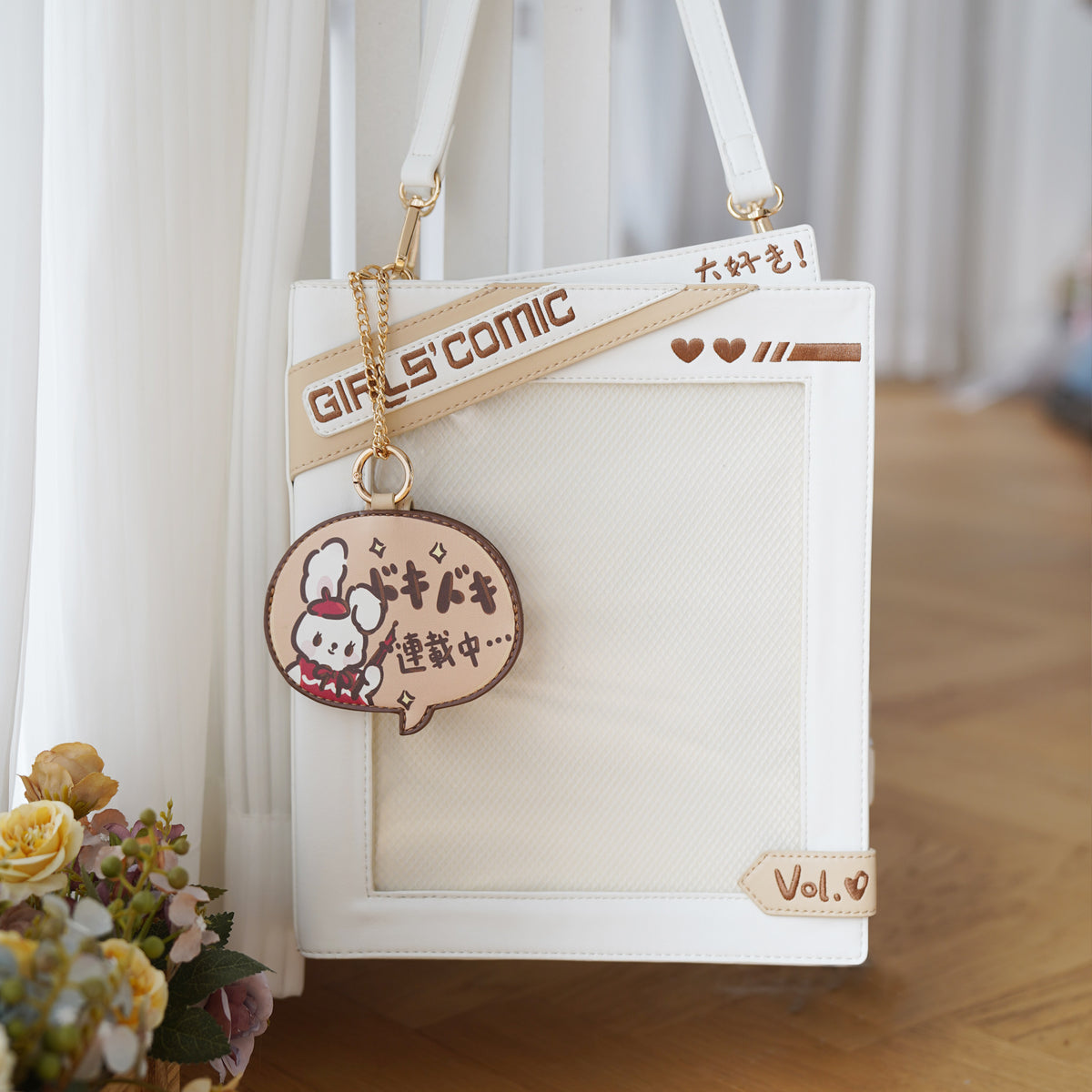 Morning Glory Comic Ita Bag in Shoulder or Backpack Style