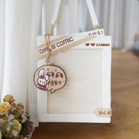 Morning Glory Comic Ita Bag in Shoulder or Backpack Style