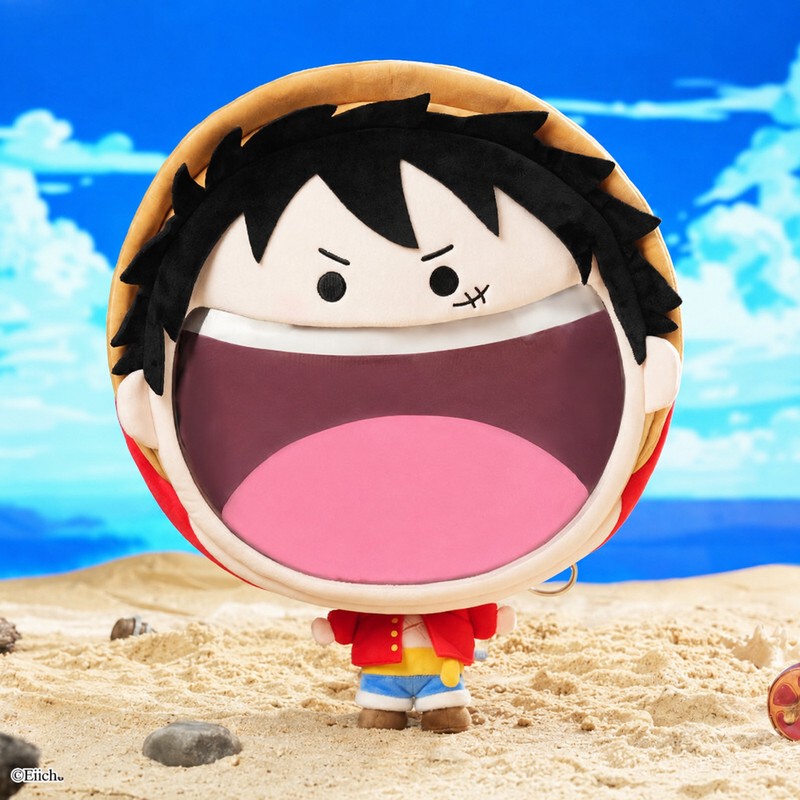 One Piece Monkey D. Luffy Plush Ita Backpack