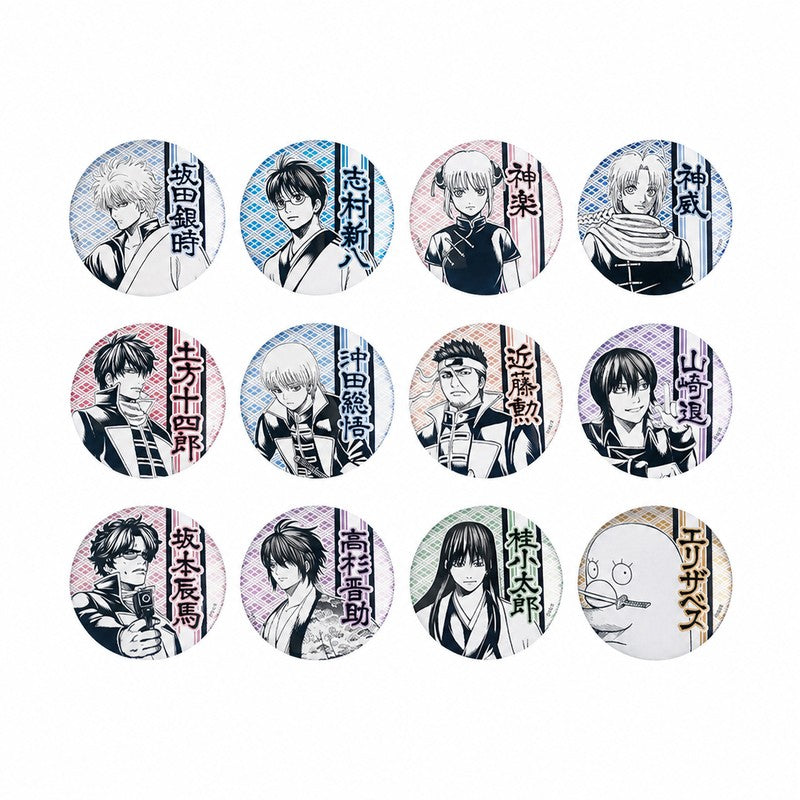 Officially Licensed Gintama Embossed Badge Blind Box