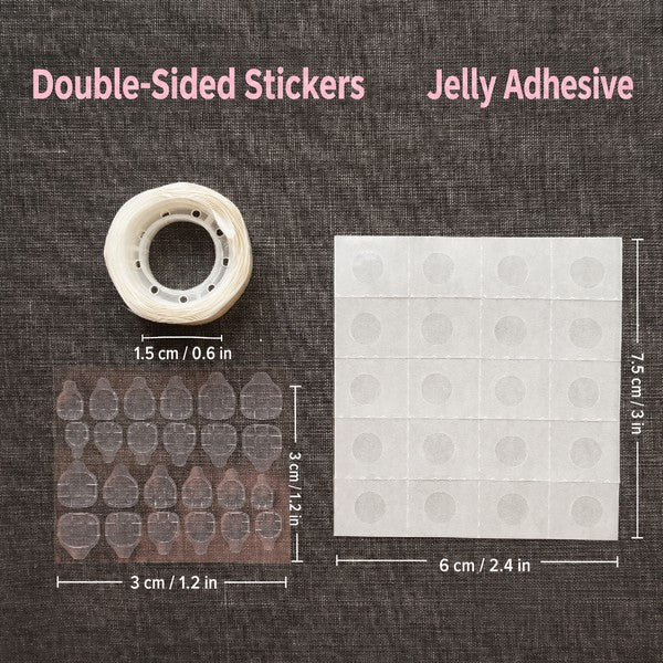 PinkyMilk Ita Bag Adhesive Tabs, Gel Dots & Tape