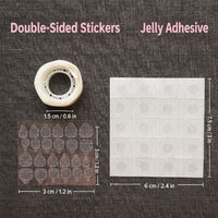 PinkyMilk Ita Bag Adhesive Tabs, Gel Dots & Tape