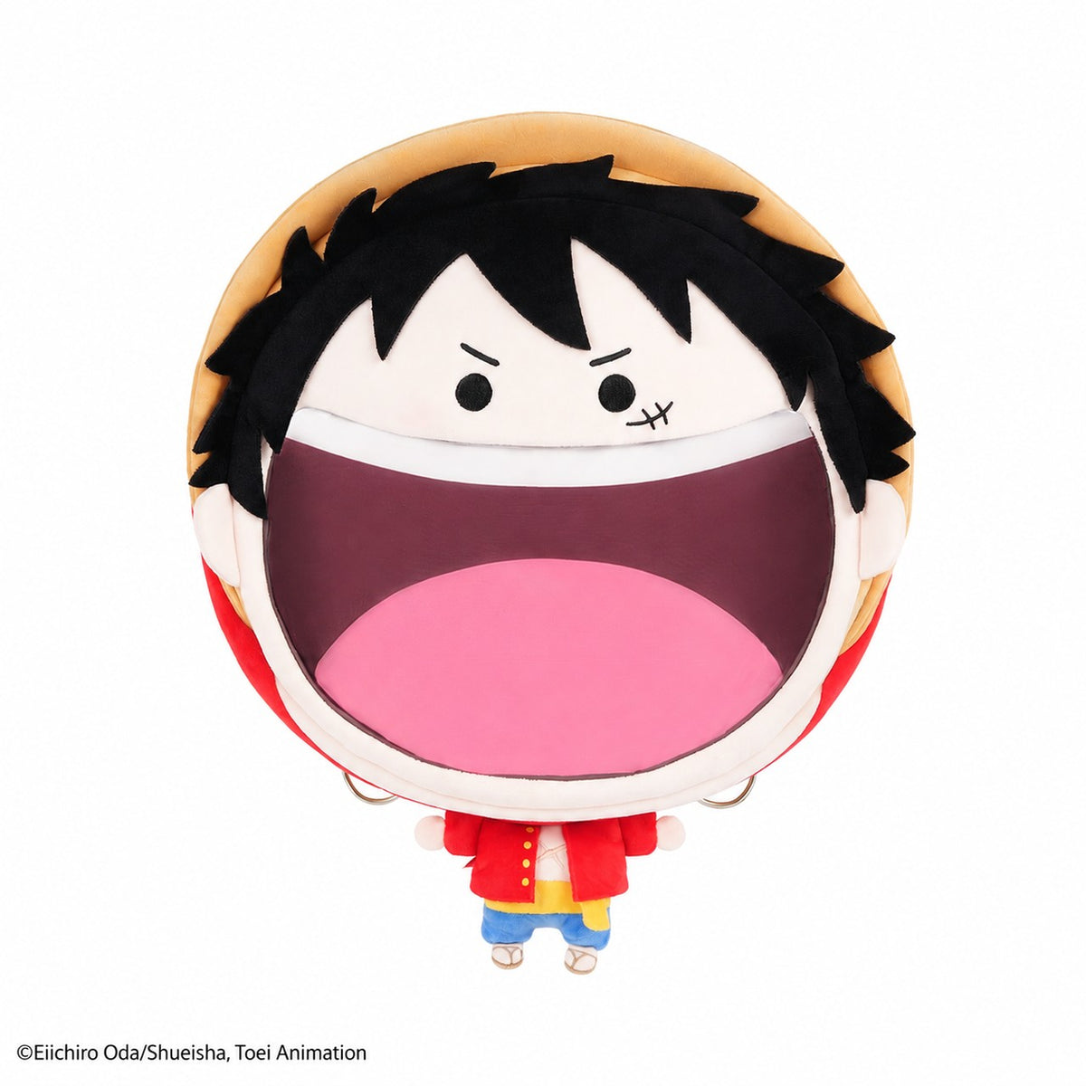 One Piece Monkey D. Luffy Plush Ita Backpack