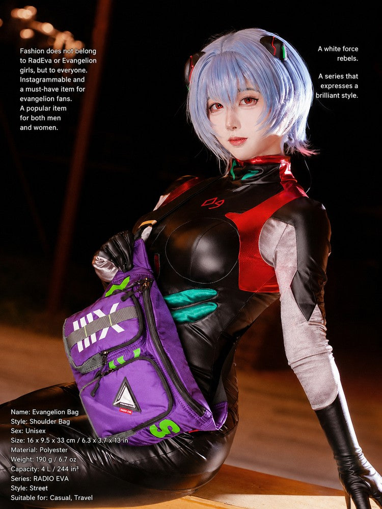 Officially Licensed Evangelion x FireFirst Crossbody Bag