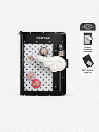 TOUTOU Travel Wallet & Passport Holder with Coin Pocket