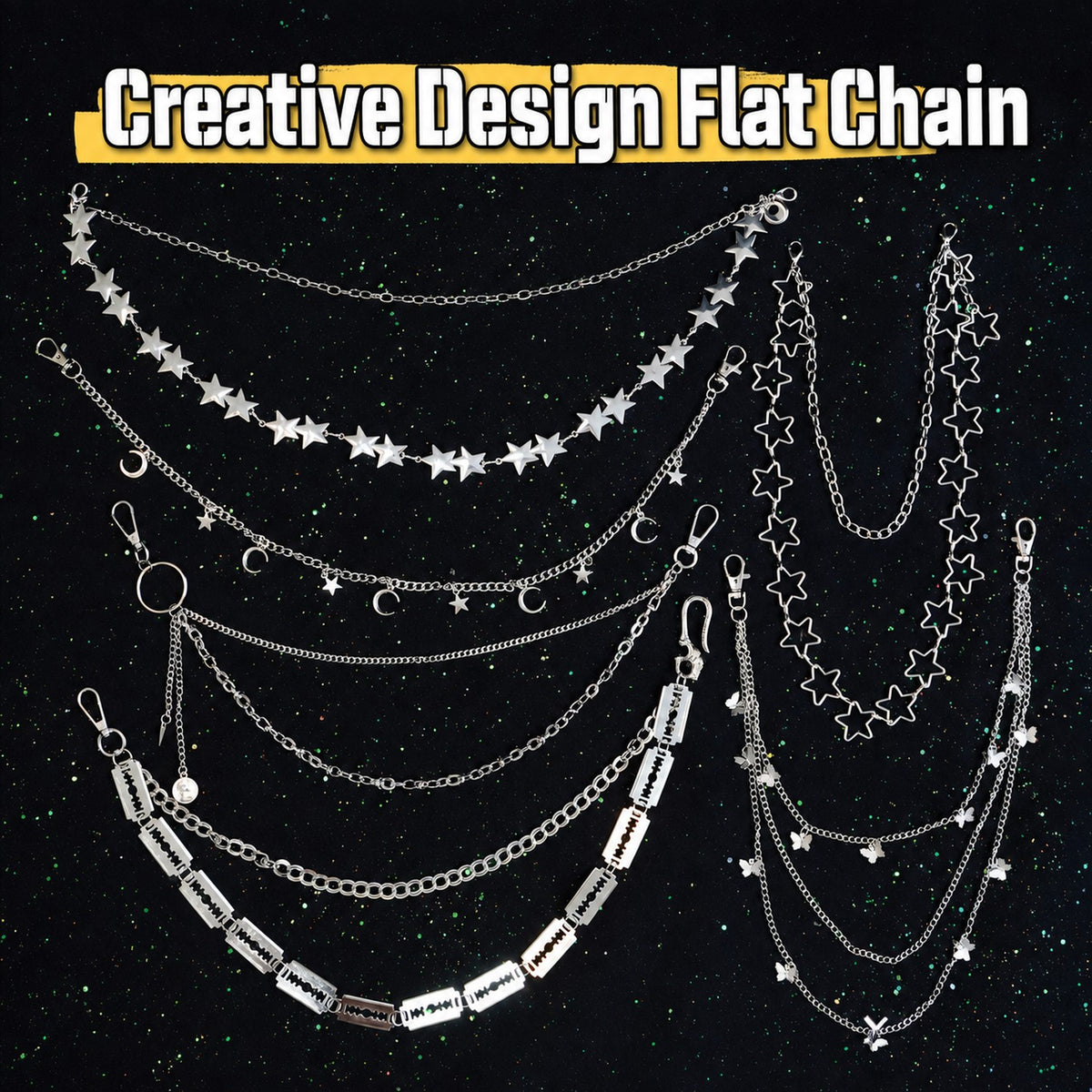 Creative Flat Ita Bag Chain Decoration for DIY