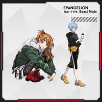 Neon Genesis Evangelion Nylon Backpack with Laptop Sleeve