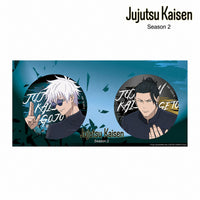 Officially Licensed Jujutsu Kaisen Gojo & Geto Badge Set