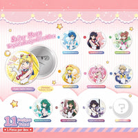 Officially Licensed Sailor Moon Eternal Tin Badge Blind Box