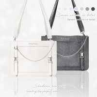 FuyuuNeko Hard Shell Crossbody Ita Bag for Everyday Carry
