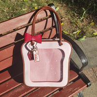 Morning Glory Toast Ita Bag with Detachable Bow