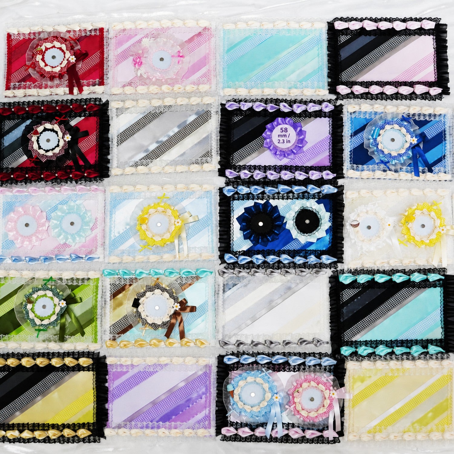 Handmade Cream Patchwork Ita Bag Board Decor