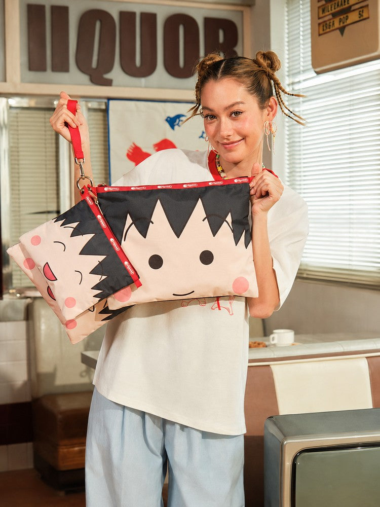 LeSportsac x Chibi Maruko-chan Cosmetic Bag