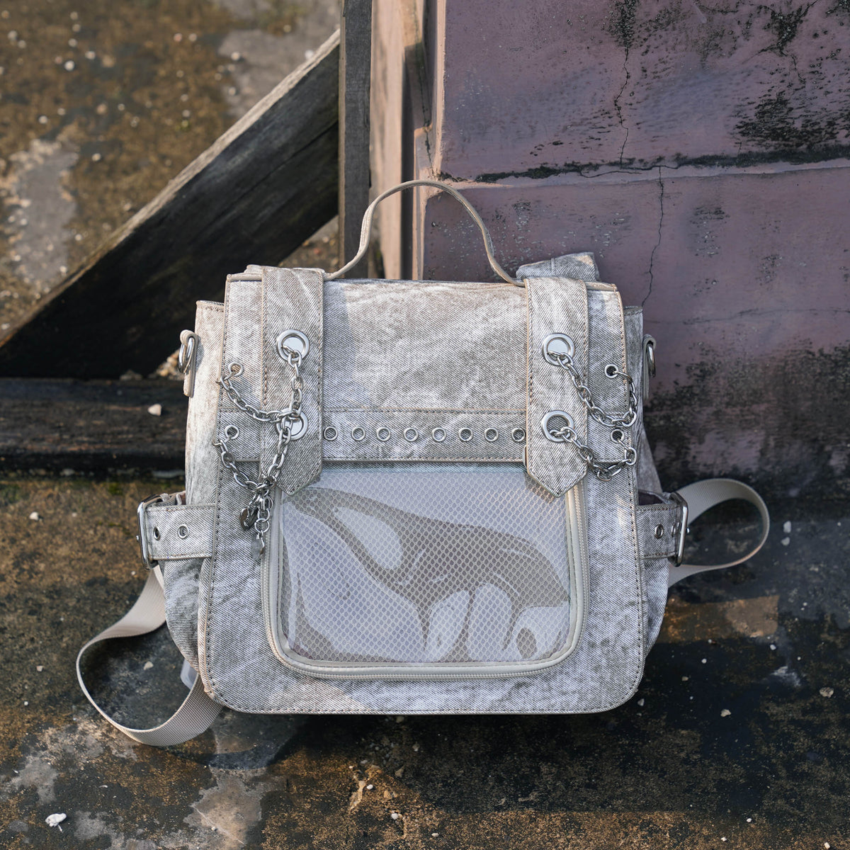 Morning Glory Chain Ita Backpack, Convertible 3-Way
