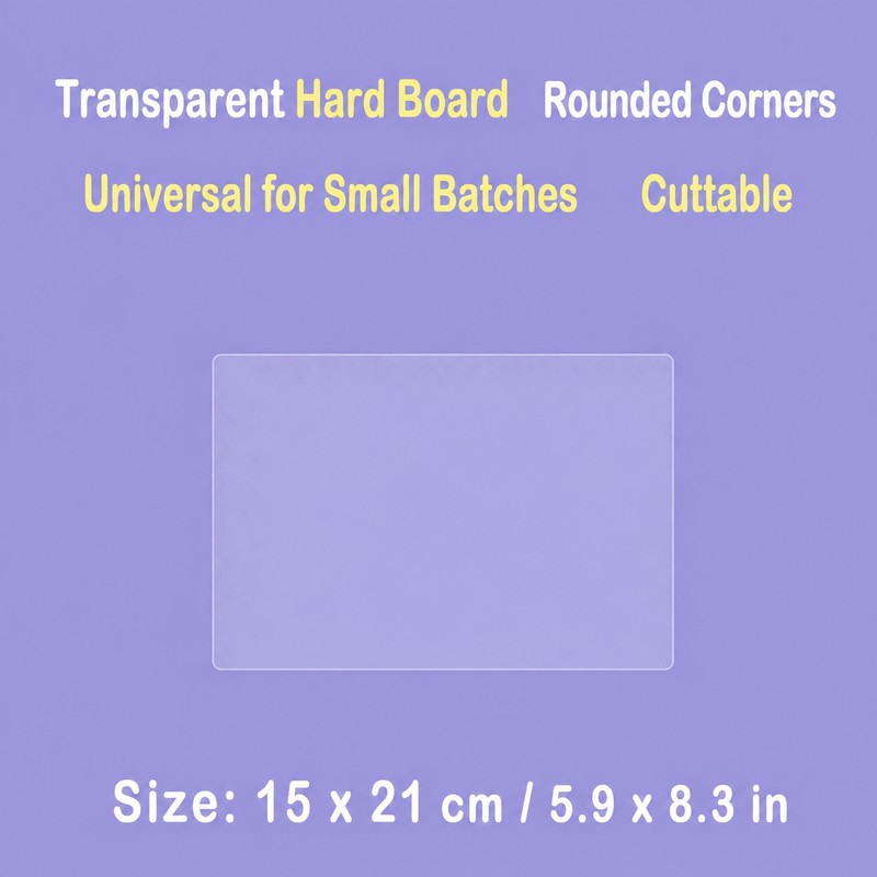 Customizable PVC Ita Bag Insert Board for Badges