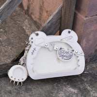 Morning Glory Cute Bear Paw Ita Crossbody Bag
