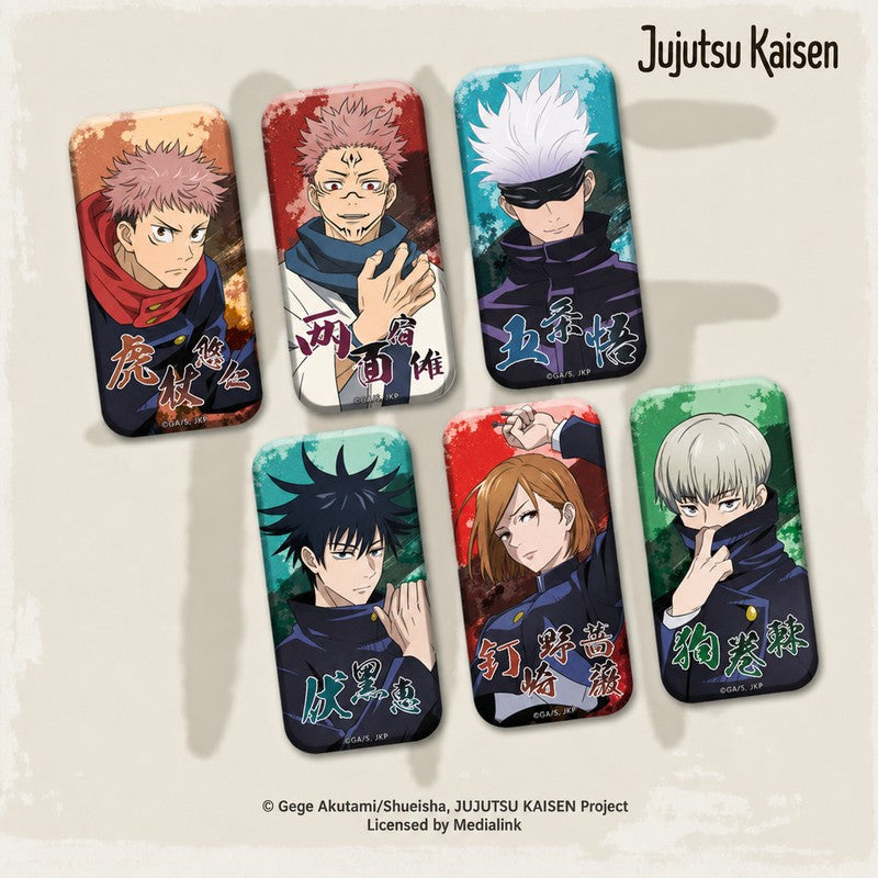 Officially Licensed Jujutsu Kaisen Square Tin Badge