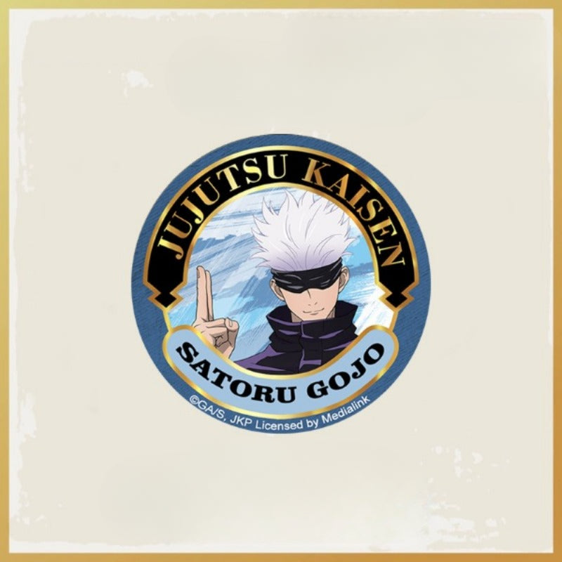 Licensed BOOMCOMIC Jujutsu Kaisen Holographic Badges-22.8inches（58mm） badges