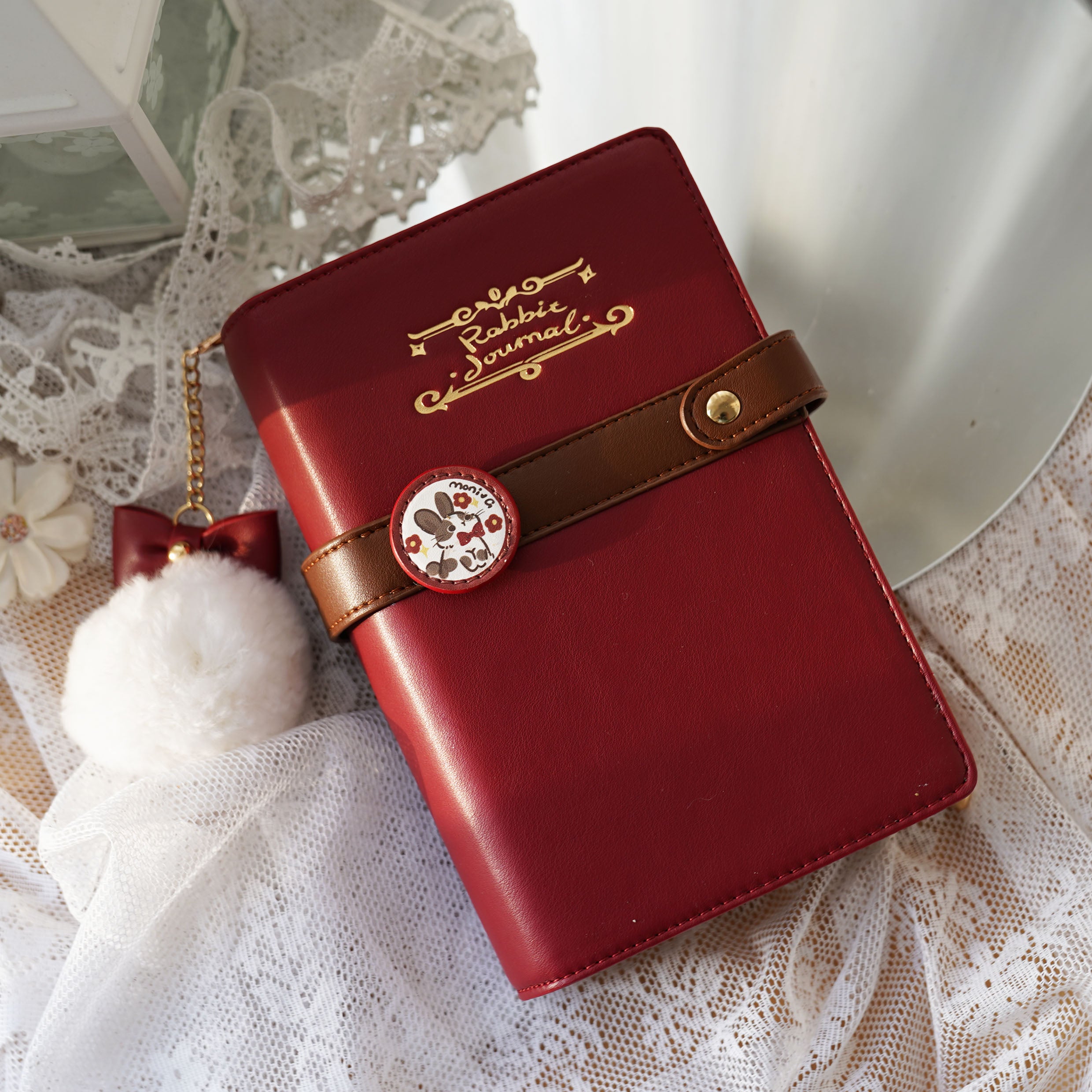 Morning Glory Bow Ita Crossbody Bag in PU Leather