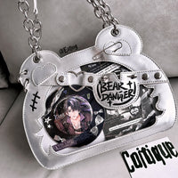 Morning Glory Cute Bear Paw Ita Crossbody Bag