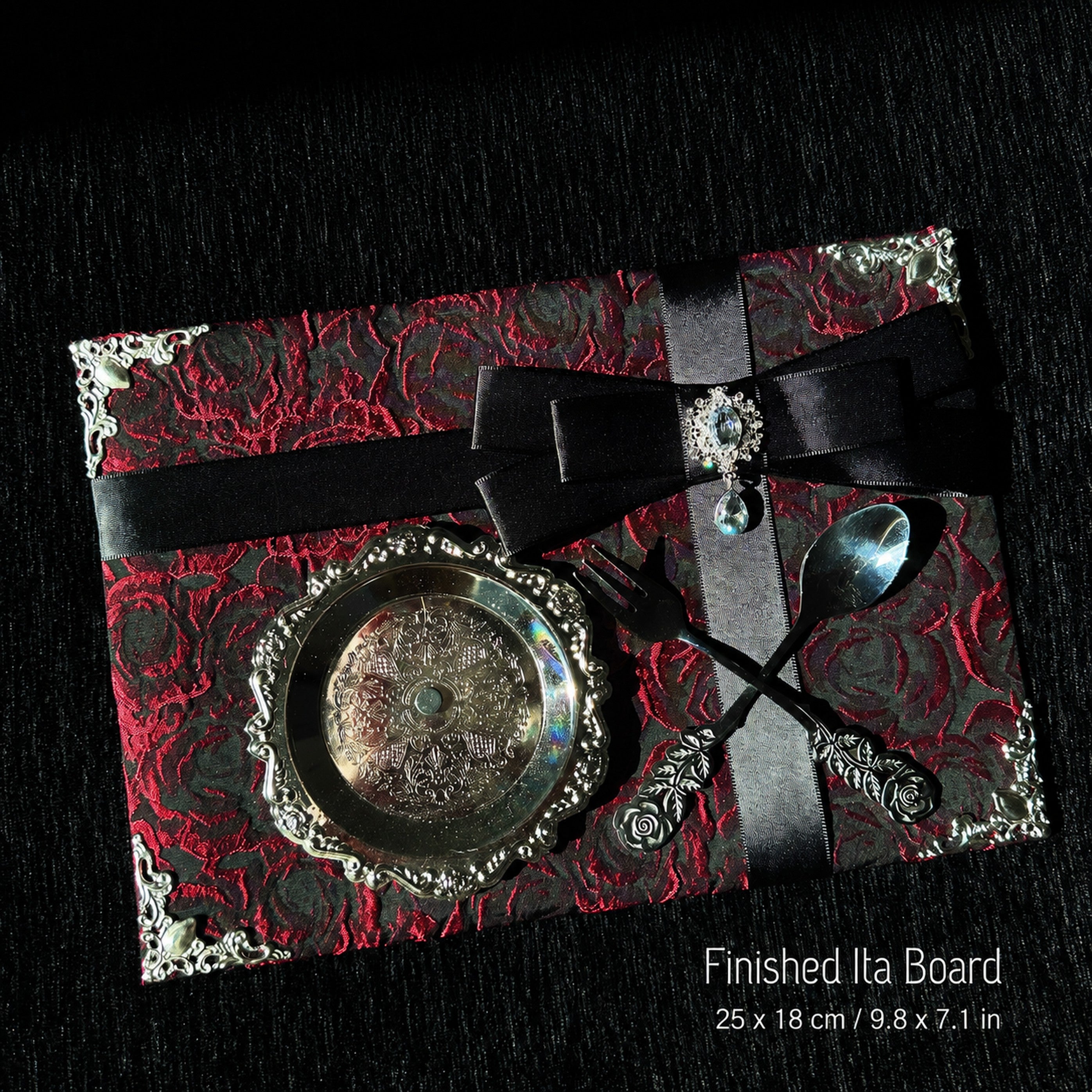 Baiwu Handmade Gothic Ita Board Insert for Ita Bags