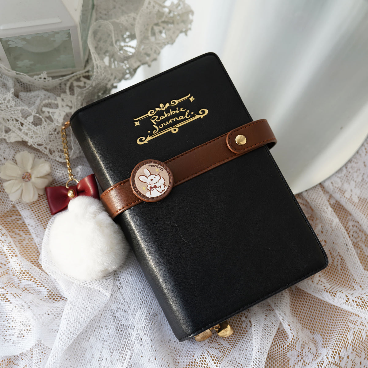 Morning Glory Bow Ita Crossbody Bag in PU Leather