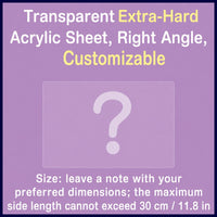 Customizable PVC Ita Bag Insert Board for Badges