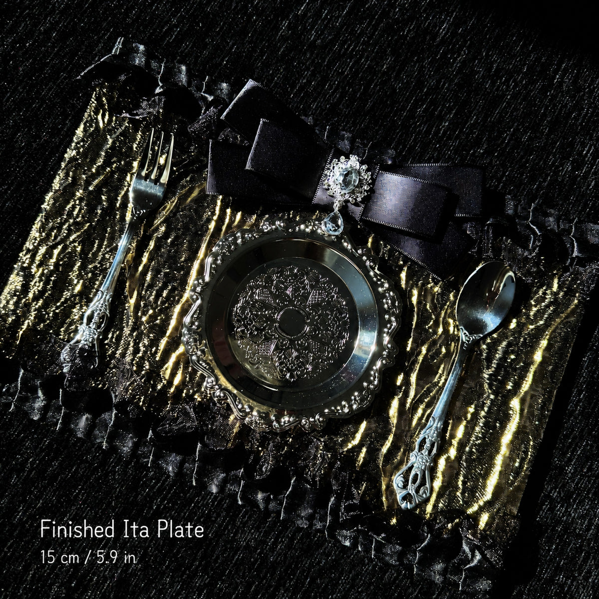 Baiwu Handmade Gothic Ita Board Insert for Ita Bags