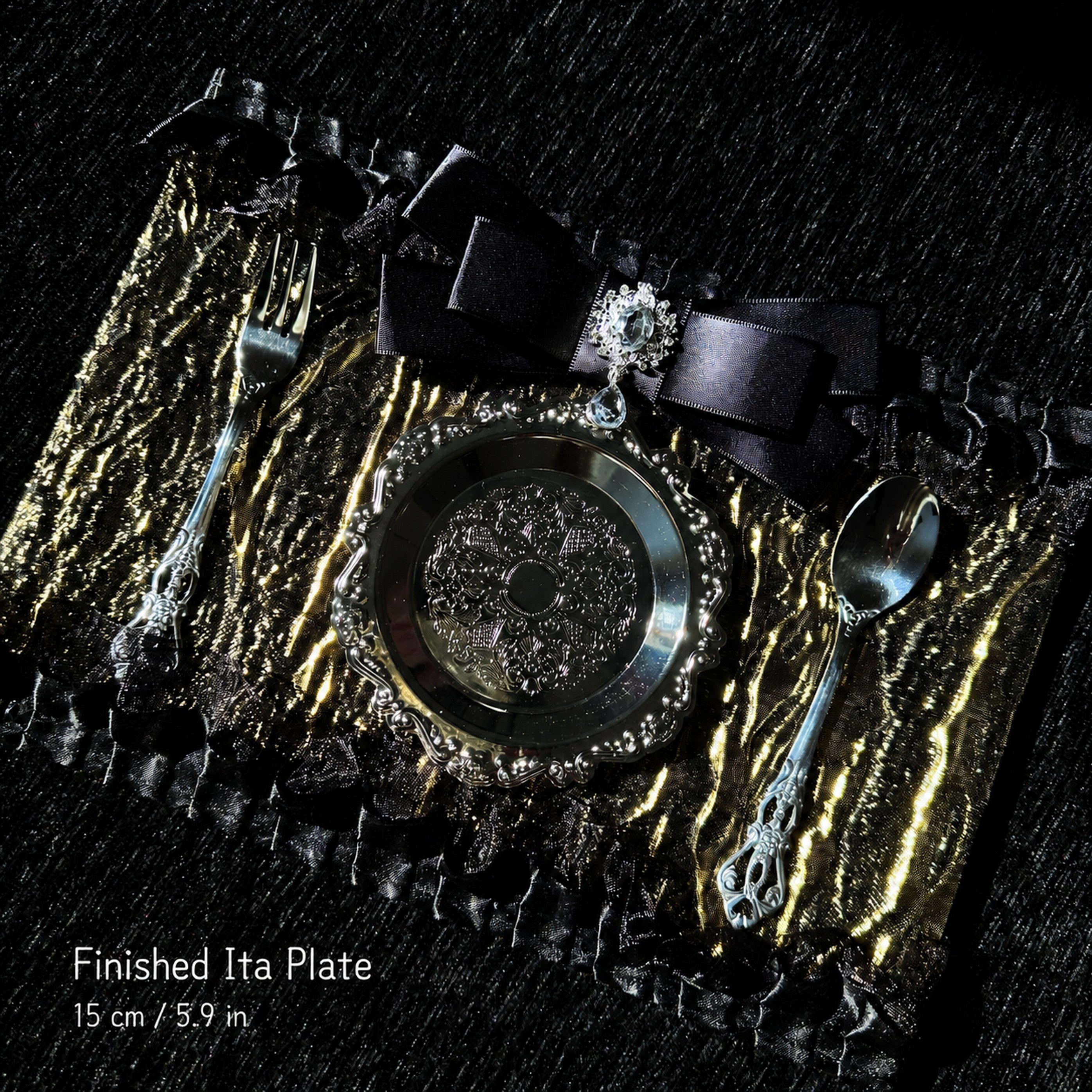 Baiwu Handmade Gothic Ita Board Insert for Ita Bags