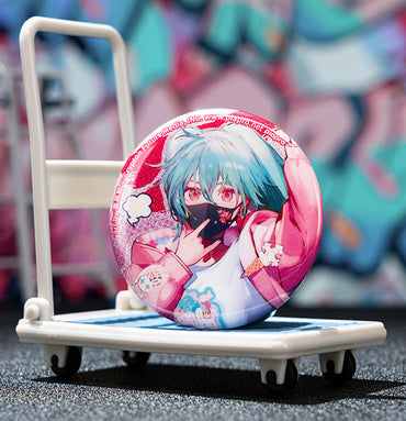 Moeyu Hatsune Miku Goods 831 Radio Invasion Series Badge Miku Anime Badge