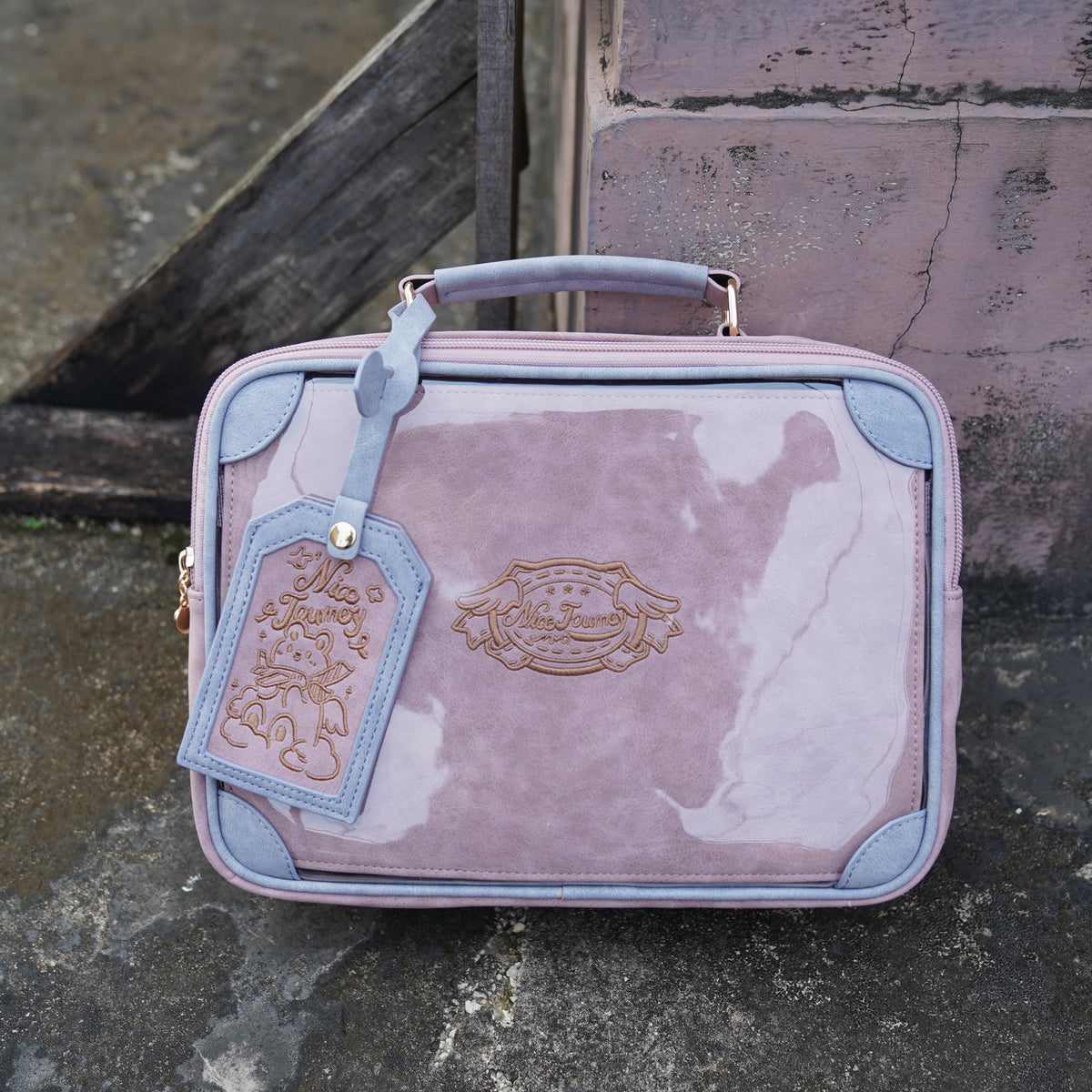 Morning Glory Cute Journey Retro Ita Crossbody Bag