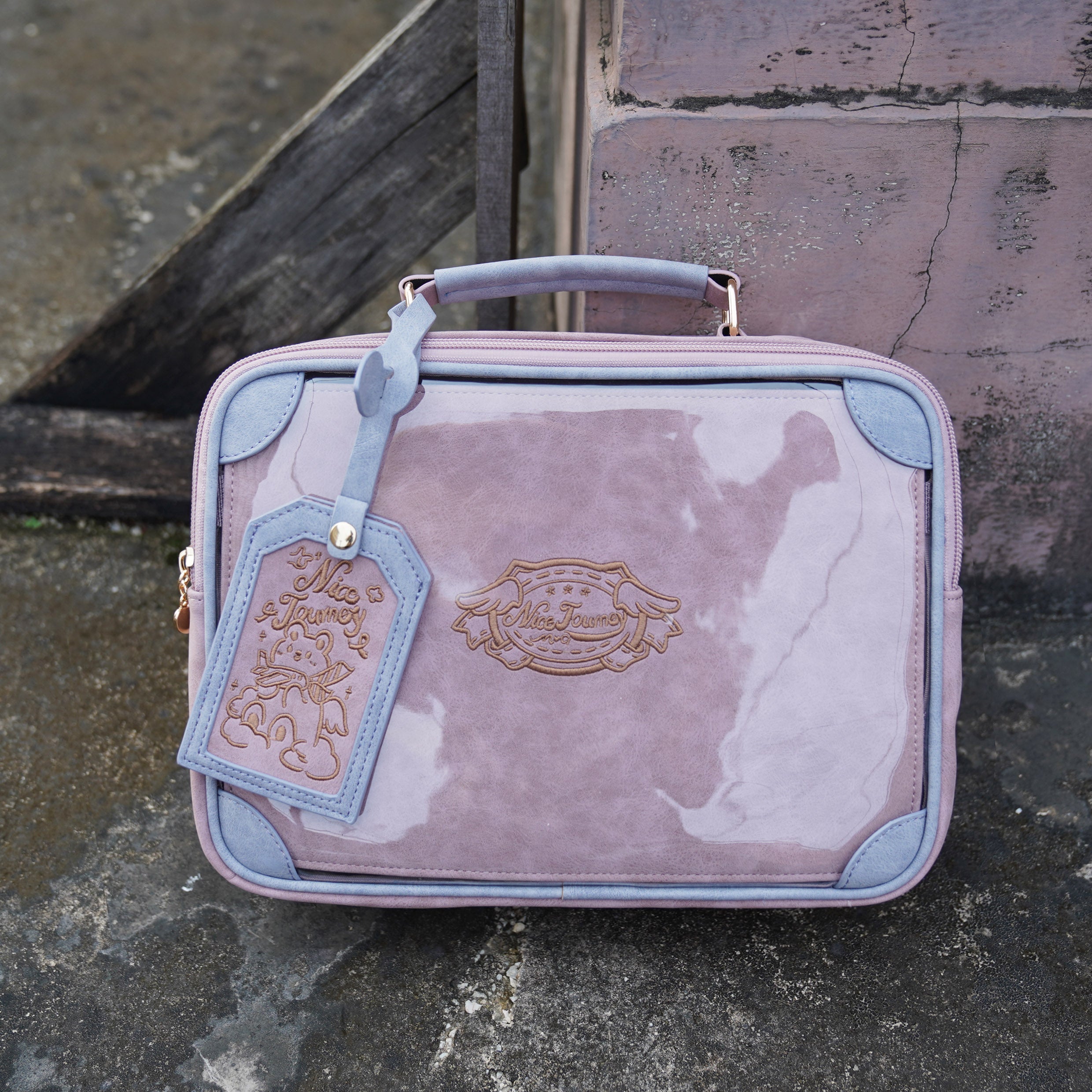 Morning Glory Cute Journey Retro Ita Crossbody Bag