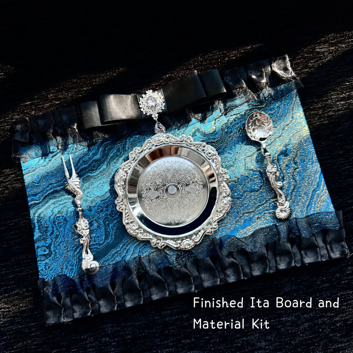 Baiwu Handmade Gothic Ita Board Insert for Ita Bags