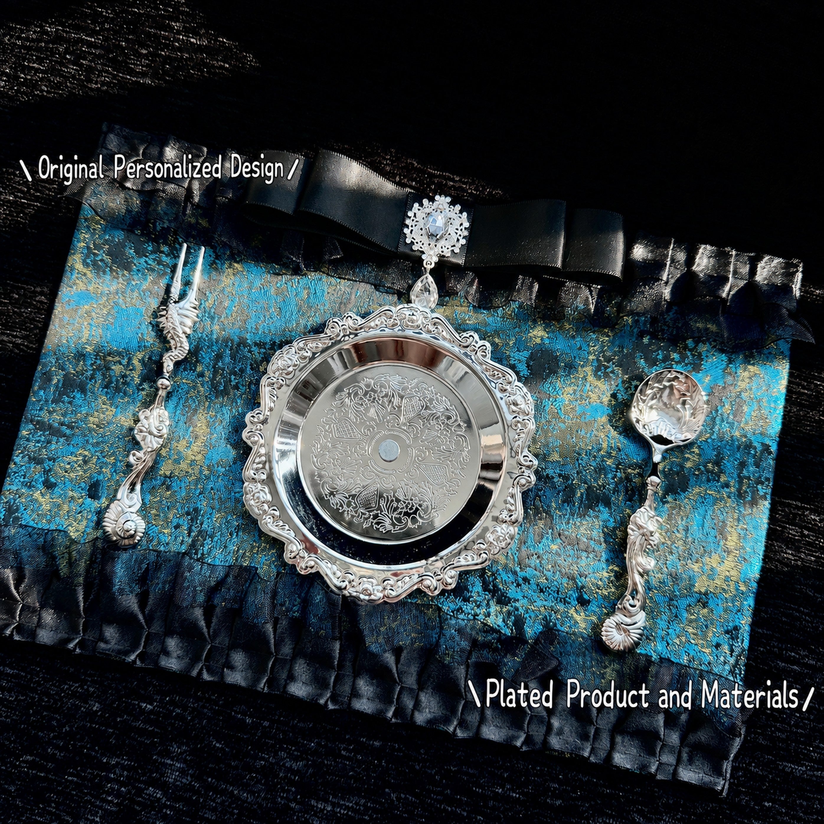 Baiwu Handmade Gothic Ita Board Insert for Ita Bags