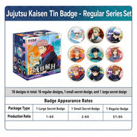 Officially Licensed Jujutsu Kaisen Tinplate Badge