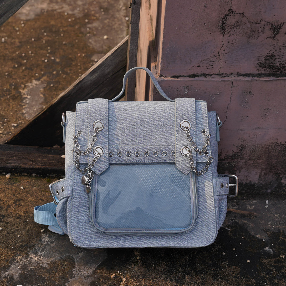 Morning Glory Chain Ita Backpack, Convertible 3-Way