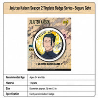 Officially Licensed Jujutsu Kaisen Season 2 Tin Badge
