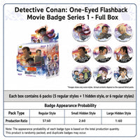 Officially Licensed Detective Conan Tinplate Badge Series