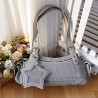 Morning Glory Gemini Retro Ita Shoulder Crossbody Bag