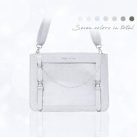 FuyuuNeko Hard Shell Crossbody Ita Bag for Everyday Carry
