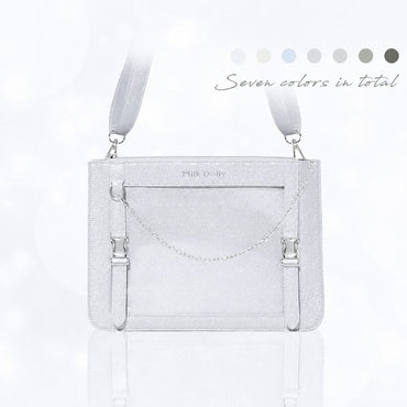FuyuuNeko Hard Shell Crossbody Ita Bag for Everyday Carry