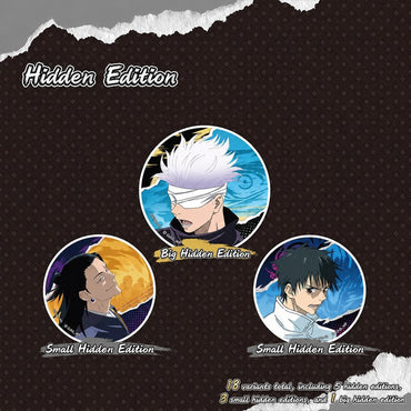 Officially Licensed Jujutsu Kaisen 0 Tinplate Badge