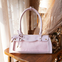Morning Glory Structured Ita Shoulder Bag with Insert Board