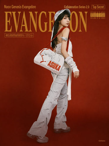 Evangelion x BERRY.Q Character Print Crossbody Bag