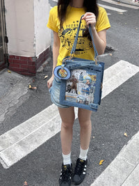 Morning Glory Comic Ita Bag in Shoulder or Backpack Style