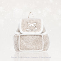 FuyuuNeko Fluffy Plush Ita Backpack with Ribbon Bows