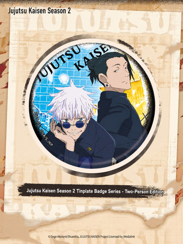Officially Licensed Jujutsu Kaisen Season 2 Tin Badge
