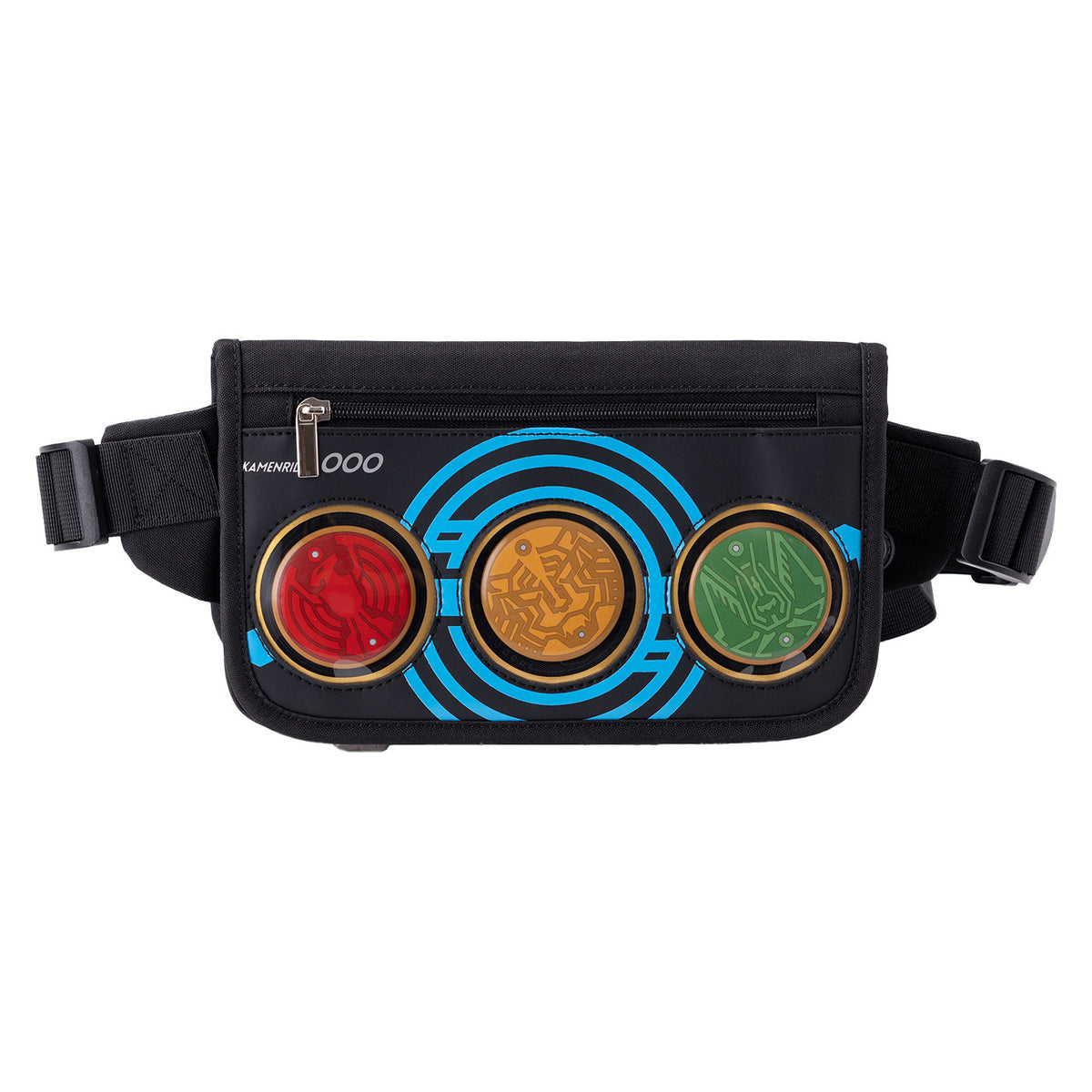 Kamen Rider OOO Inspired Crossbody Bag with 3 Badges